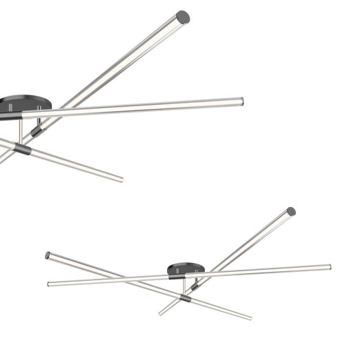 Lampa sufitowa LAUTARO czarna, trzy ramiona LED 18W 3000K - 1006 Zuma Line