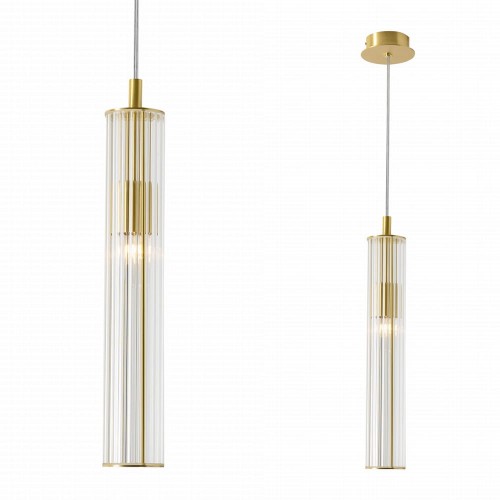 Lampa wisząca ARIA kolor mosiądz E14 LED 1220 Zuma Line