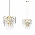 Lampa wisząca w stylu glamour NIRA złota, do salonu nad stół - MD3523-14L-EGN Zuma Line