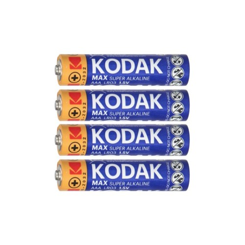 Baterie alkaliczne LR3 AAA 1150mAh 4 sztuki Kodak 