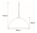 Lampa wisząca K-P162166 z serii PAPI | KAJA