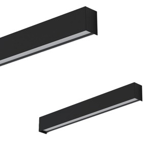 Kinkiet STRAIGHT WALL BLACK S 7596 Nowodvorski Lighting