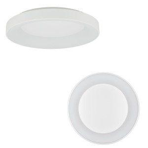 Plafon lampa sufitowa biała NIKKI ROUND LED 60W 5400lm 3000K 11202 Nowodvorski Lighting