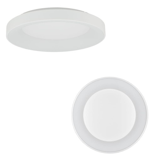 Plafon lampa sufitowa biała NIKKI ROUND LED 60W 5400lm 3000K 11202 Nowodvorski Lighting