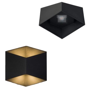 Kinkiet TRIANGLES LED czarny IP54 8142 Nowodvorski