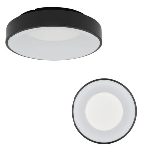 Plafon lampa sufitowa czarna NIKKI ROUND LED 32W 2600lm 3000K 11206 Nowodvorski Lighting