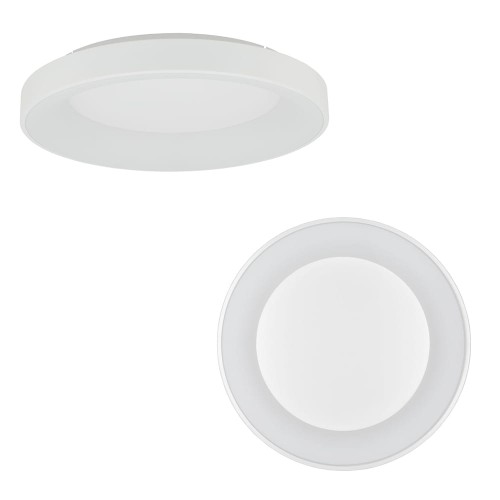 Plafon lampa sufitowa biała NIKKI ROUND LED 60W 5600lm 4000K 11205 Nowodvorski Lighting