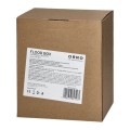  Puszka podłogowa na gniazda modułowe 6 x 45x45mm lub 12 x 22,5x45mm, pokrywa: materiał własny, czarna