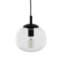 Lampa wisząca ze szklanym kloszem o śr. 20cm VIBE TRANSPARENT 5823 na E27 TK Lighting