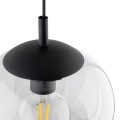 Lampa wisząca ze szklanym kloszem o śr. 20cm VIBE TRANSPARENT 5823 na E27 TK Lighting