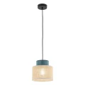 Lampa wisząca z podwójnym kloszem DUO JUTA GREEN na E27 3257 TK Lighting