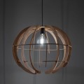 Lampa wisząca z tworzywa i sklejki VENUS WOOD na E27 6888 TK Lighting