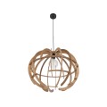 Lampa wisząca z tworzywa i sklejki VENUS WOOD na E27 6888 TK Lighting