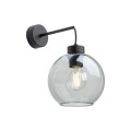 Lampa ścienna z grafitowym szkłem CUBUS GRAPHITE na E27 10243 TK Lighting