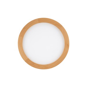 Lampa sufitowa okrągła średnica 30cm drewniana AQUA WOOD BUK 24W LED 18004 TK Lighting