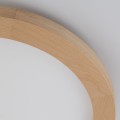 Lampa sufitowa okrągła średnica 30cm drewniana AQUA WOOD BUK 24W LED 18004 TK Lighting