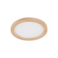 Lampa sufitowa okrągła średnica 30cm drewniana AQUA WOOD BUK 24W LED 18004 TK Lighting