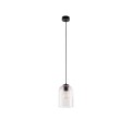Lampa wisząca różowa ze szklanym kloszem 1xE27 MOLLY PINK 1 10296 TK Lighting