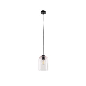 Lampa wisząca różowa ze szklanym kloszem 1xE27 MOLLY PINK 1 10296 TK Lighting