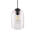 Lampa wisząca różowa ze szklanym kloszem 1xE27 MOLLY PINK 1 10296 TK Lighting