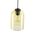 Lampa wisząca z żółtym, szklanym kloszem na 1xE27 MOLLY YELLOW 1 10297 TK Lighting