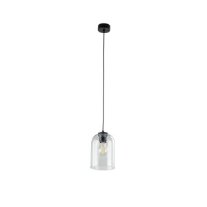 Lampa wisząca ze szklanym, zielonym kloszem 1xE27 MOLLY GREEN 1 10298 TK Lighting