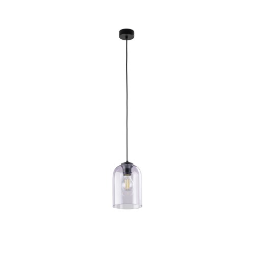 Lampa wisząca z fioletowym, szklanym kloszem MOLLY PURPLE 1 10299 TK Lighting