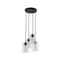 Lampa wisząca szklana na okrągłej rozecie 4xE27 MOLLY 4  KOŁO 10301 TK Lighting