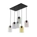 Lampa wisząca ze szklanymi, kolorowymi kloszami MOLLY 6 10302 TK Lighting