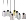 Lampa wisząca ze szklanymi, otwartymi kloszami MOLLY 8 10303 TK Lighting