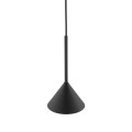 Lampa wisząca czarny stożek średnica 12cm CONO BLACK MINI 1 10304 TK Lighting