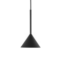 Lampa wisząca czarny stożek średnica 12cm CONO BLACK MINI 1 10304 TK Lighting