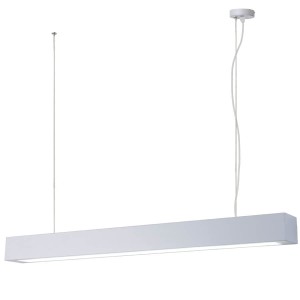 Lampa wisząca Ibros duża 24W CCT IP20 1xLED biała LP-7001/1P 20 WH-93 24 CCT Light Prestige