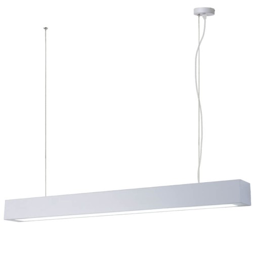 Lampa wisząca Ibros duża 24W CCT IP20 1xLED biała LP-7001/1P 20 WH-93 24 CCT Light Prestige