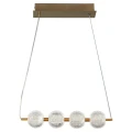 Lampa wisząca Diamond 4 4xLED CCT złota LP-2202/4L GD Light Prestige