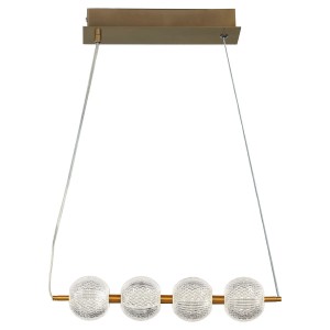 Lampa wisząca Diamond 4 4xLED CCT złota LP-2202/4L GD Light Prestige