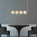 Lampa wisząca Diamond 4 4xLED CCT złota LP-2202/4L GD Light Prestige