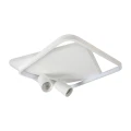 Plafon Parma 2 2xGU10 + 1xLED CCT biały kwadrat LP-0612/2C Square WH Light Prestige