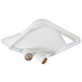 Plafon Parma 2 2xGU10 + 1xLED CCT biały kwadrat LP-0612/2C Square WH Light Prestige