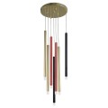 Lampa wisząca Lungo 7xG9 mix kolor LP-894/7P MIXED Light Prestige