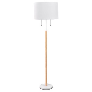 Lampa stojąca Fogo 2xE27 biała LP-0304/2F WH Light Prestige