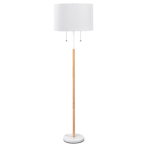 Lampa stojąca Fogo 2xE27 biała LP-0304/2F WH Light Prestige