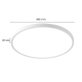 Plafon California LED CCT biały 40 cm LP-2505/1C-40 WH Light Prestige