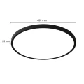 Plafon California LED CCT czarny 48 cm LP-2505/1C-48 BK Light Prestige