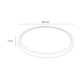 Plafon California LED CCT czarny 48 cm LP-2505/1C-48 BK Light Prestige
