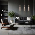 Lampa wisząca Ambiente LED CCT grafitowa LP-1510/1P GR Light Prestige