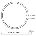 Plafon Pryzma 2 x LED CCT czarny LP-1707/1C-28 BK Light Prestige