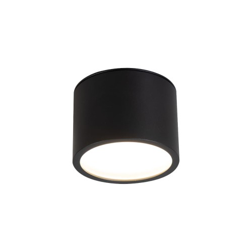 Lampa sufitowa Kendal oprawa natynkowa 1 x GX53 czarna LP-6331/1SM IP65 BK Light Prestige