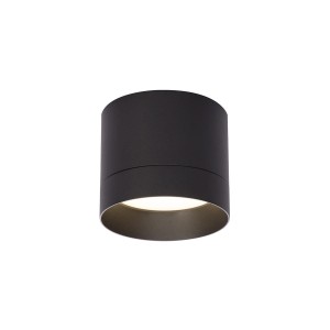 Lampa sufitowa Kendal Oprawa natynkowa 1 x GX53 czarna LP-6331/1SM L BK Light Prestige