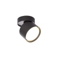 Lampa sufitowa Kendal oprawa natynkowa 1 x GX53 czarna LP-6331/1SM BK movable Light Prestige